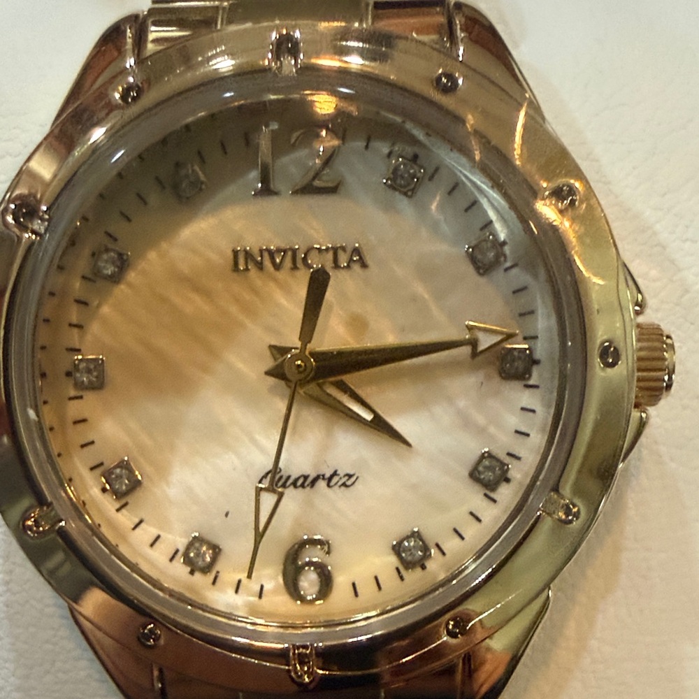#54 Invicta Celestial Women’s Watch, 29mm Gold